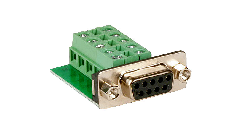 BB-DGB9FT-Serial Port Adapter, DB9 F to TB